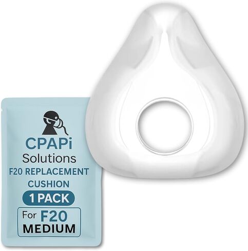 2 Pack Replacement Cushion Compatible with F20 (Medium) AirFit AirTouch CPAP Mask, Premium and Snug Fit, Soft and Durable Material, Covers Nose and Mouth, Medium in Saudi Arabia