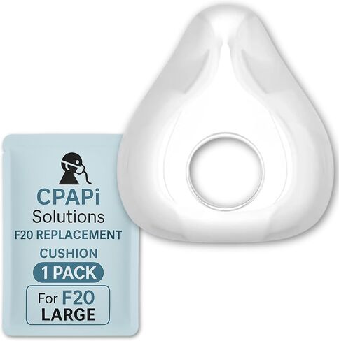 2 Pack Replacement Cushion Compatible with F20 (Medium) AirFit AirTouch CPAP Mask, Premium and Snug Fit, Soft and Durable Material, Covers Nose and Mouth, Medium in Saudi Arabia