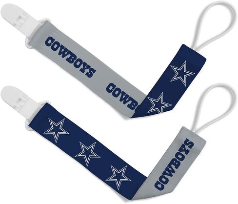 BabyFanatic Officially Licensed Unisex Pacifier Clip 2-Pack - NFL Philadelphia Eagles - Officially Licensed Baby Apparel in Saudi Arabia