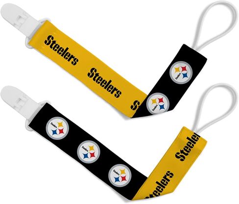 BabyFanatic Officially Licensed Unisex Pacifier Clip 2-Pack - NFL Philadelphia Eagles - Officially Licensed Baby Apparel in Saudi Arabia