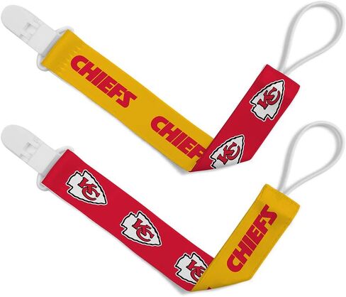BabyFanatic Officially Licensed Unisex Pacifier Clip 2-Pack - NFL Philadelphia Eagles - Officially Licensed Baby Apparel in Saudi Arabia