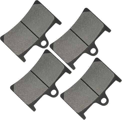 Caltric Front Brake Pads Compatible with Yamaha R6 Yzfr6 Yzf-R6 600 1999-2016 in Saudi Arabia