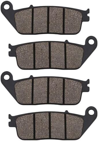 KaftKO وسادات فرامل الدراجات النارية، من أجل Triumph Street Triple 675 Naked 2007-2012 Tiger 800 XC XCA XCX XR XRT XRX 2011-2018 مجموعة وسادات الفرامل الأمامية والخلفية للدراجة النارية in Kuwait