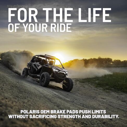 مجموعة وسائد فرامل Polaris لنماذج RZR Pro R وPro S وTurbo R المحددة، تتضمن وسادتين ومشابك تآكل، OEM أصلي - الجزء 2211640 in Saudi Arabia