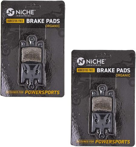NICHE Brake Pad Set for Kawasaki Ninja ZX6R ZX12R GSXR1000 ZX10R 59100-18851 Front Organic 2 Pack in Kuwait