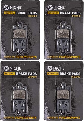 NICHE Brake Pad Set for Kawasaki Ninja ZX6R ZX12R GSXR1000 ZX10R 59100-18851 Front Organic 2 Pack in Kuwait