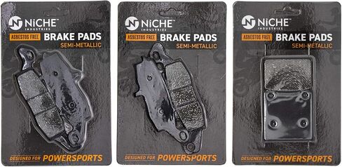 NICHE Brake Pad Set for Suzuki SV650S Katana 750 Bandit 600 69101-05820 59102-33810 Front Rear Organic in Saudi Arabia