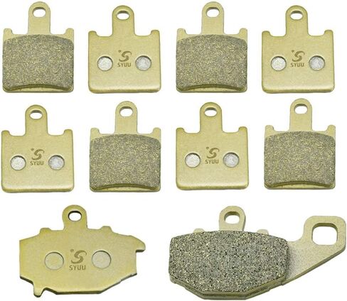 S SYUU High-Performance Reliable Motorcycle Front Rear Brake Pads Set Kit Compatible with 2007 2008 2009 2010 2011 2012 2013 Kawasaki Ninja ZX6R ZX600 Ninja ZX-6R ZX600R ZX600P Z1000 FA417F FA192R in Saudi Arabia