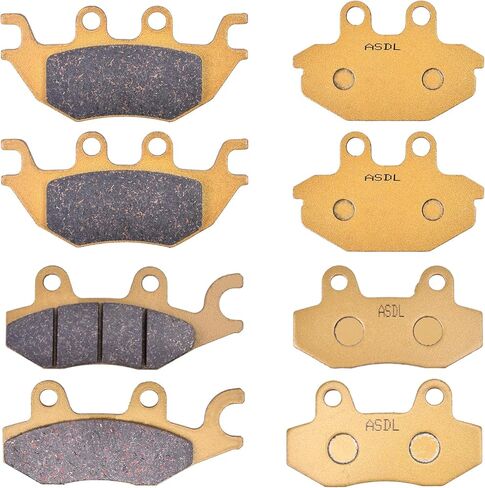Brake Pads Ceramic Fit for Kawasaki Mule Pro FXT/EPS KAF 820 2015-2018 for Mule Pro FX/EPS 2016-2018 for Mule Pro DXT/Diesel EPS KAF 1000 2016-2018 for Mule Pro DX EPS/Diesel 2016-2018 in Saudi Arabia