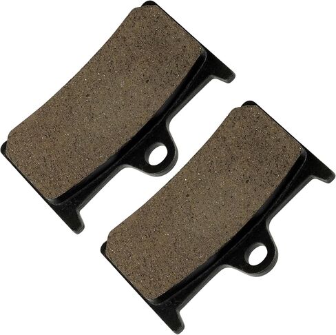 Caltric Front Brake Pads Compatible with Yamaha XP500 XP500A Tmax 500 2008 2009 2010 2011-2016 in Saudi Arabia