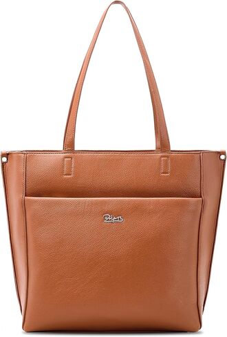 BOYATU Designer Tote Bag for Women: Vegan Leather Shoulder Handbag with 15.6" Zipper Compartment for Elegant Work Travel in Kuwait