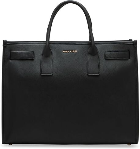 Anne Klein 3 Piece Work Tote, Black in Saudi Arabia