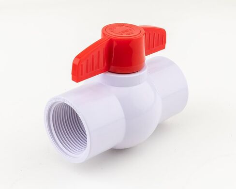 صمام كروي مضغوط PVC 1/2 بوصة - ملولب - سانيبرو - (عبوة من 10 قطع) in Kuwait