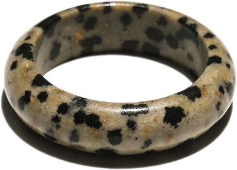 Natural Crystal Healing Agate Stone Ring Meditation Accessory for Men or Women in Saudi Arabia