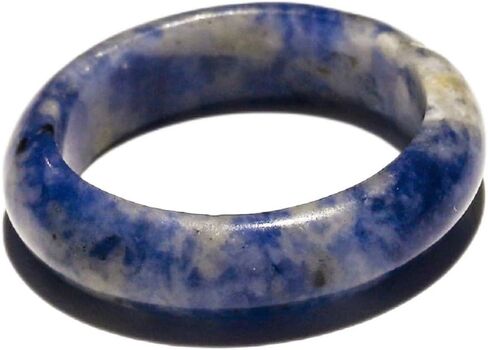 Natural Crystal Healing Agate Stone Ring Meditation Accessory for Men or Women in Saudi Arabia