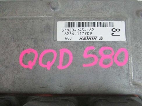 Engine ECM Control Module Fits 08-10 Compatible with Honda Accord 37820-R43-L62 37820R43L62 in Saudi Arabia