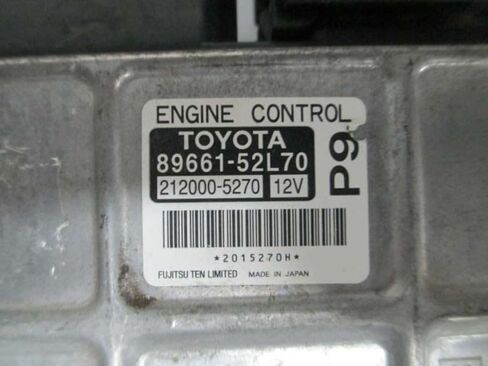 وحدة التحكم في المحرك ECM تناسب 2010 10 متوافقة مع Toyota Yaris 89661-52L70 8966152L70 in Saudi Arabia