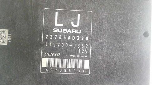 Engine ECM Control Module Fits 2012 12 Compatible with Subaru Forester 22765AD390 in Saudi Arabia