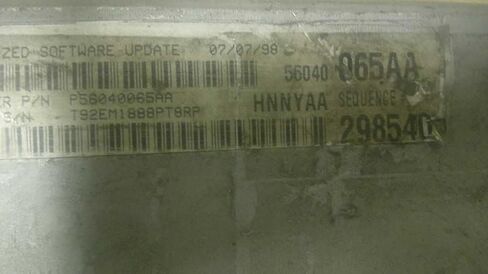 Engine ECM Control Module Fits 1999 99 Compatible with Dodge Dakota P56040065AA 56040065AA in Saudi Arabia