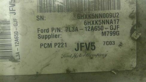 Engine ECM Control Fits 07-08 Compatible with Ford F150 Pickup 7L3A-12A650-GJF 7L3A12A650GJF in Saudi Arabia