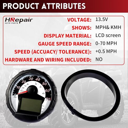 Speedometer Gauge Assembly fits for 2013-2016 Polaris Sportsman 400/500/800 Replacement 3280589 in Saudi Arabia