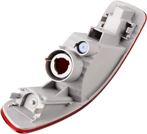 Astra Depot 1PC Left Rear RED Tail Light Bumper Side Marker Reflector Housing Compatible with 2007-2012 Mitsubishi Outlander Peugeot 4007 Citroën C-Crosser in Saudi Arabia