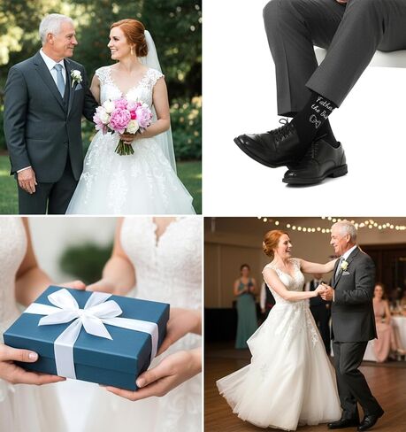 هدايا والد العروس، زوج واحد من الجوارب السوداء هدايا للأب، هدية زفاف خاصة لأب العريس للأب من العروس، أسود in Kuwait