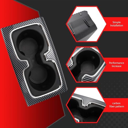 Center Console Cup Holder Compatible with Chevy Chevrolet Silverado 1500HD 2500HD 3500HD GMC Sierra 1500HD 2500HD 3500HD 2014 2015 23467147 23177378 in Kuwait