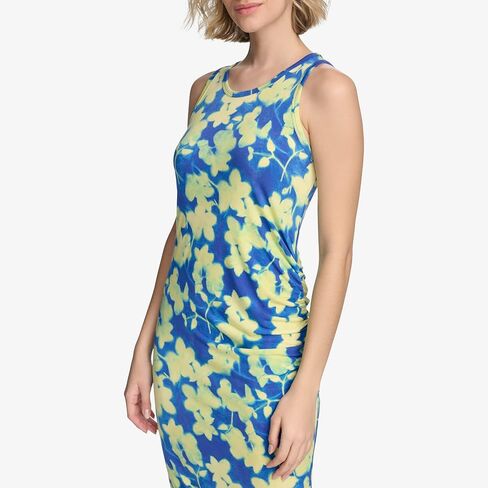 Calvin Klein Women's Sleeveless Printed Dress in Saudi Arabia
