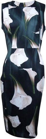 Calvin Klein Women's Sleeveless Printed Dress in Saudi Arabia