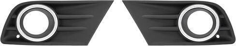 HECASA Pair Fog Light Bezel w/Chrome Ring Set Compatible with 2012-2015 Honda Pilot Replacement for 71107SZAA50 71102SZAA50 HO1039145 HO1038145 Front Fog Lamp Cover Trim Driver&Passenger Side 4 Pcs in Saudi Arabia