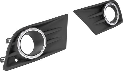 HECASA Pair Fog Light Bezel w/Chrome Ring Set Compatible with 2012-2015 Honda Pilot Replacement for 71107SZAA50 71102SZAA50 HO1039145 HO1038145 Front Fog Lamp Cover Trim Driver&Passenger Side 4 Pcs in Saudi Arabia