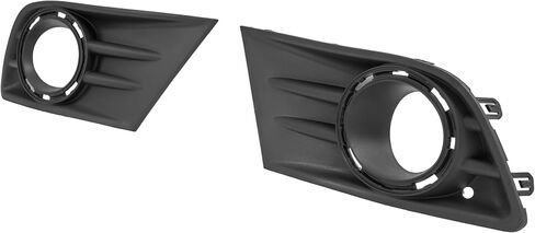 HECASA Pair Fog Light Bezel w/Chrome Ring Set Compatible with 2012-2015 Honda Pilot Replacement for 71107SZAA50 71102SZAA50 HO1039145 HO1038145 Front Fog Lamp Cover Trim Driver&Passenger Side 4 Pcs in Saudi Arabia