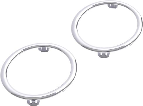 HECASA Pair Fog Light Bezel w/Chrome Ring Set Compatible with 2012-2015 Honda Pilot Replacement for 71107SZAA50 71102SZAA50 HO1039145 HO1038145 Front Fog Lamp Cover Trim Driver&Passenger Side 4 Pcs in Saudi Arabia