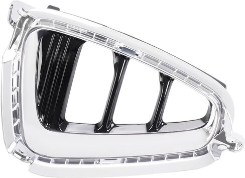 HECASA Right Fog Light Bezel Compatible with 2016-2018 Kia Optima Side Front Fog Light Lamp Cover Trim RH Chrome Painted Replacement For KI1039155 86524D5210 in Saudi Arabia