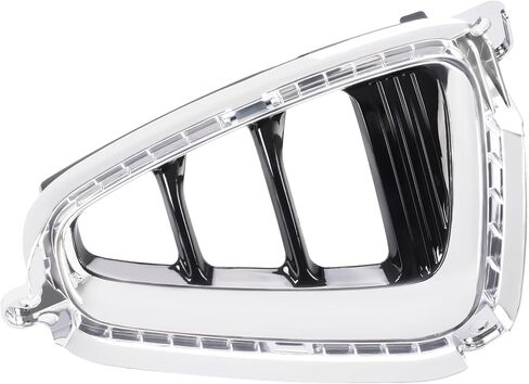 إطار ضوء الضباب الأيمن من HECASA متوافق مع 2016-2018 Kia Optima غطاء المصباح الأمامي للضباب الجانبي RH بديل مطلي بالكروم لـ KI1039155 86524D5210 in Kuwait