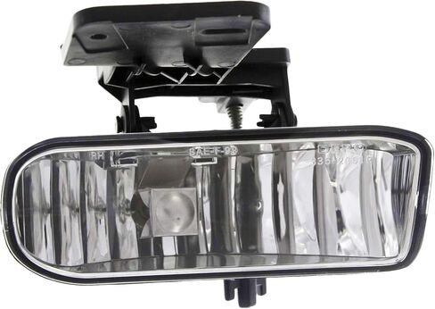 Kool Vue Fog Light Compatible with GMC Sierra 1500 1999-2002, Sierra 2500, Sierra 2500 HD 2001-2002, Sierra 3500 Extended Cab Pickup Halogen With bulb(s) Front, Passenger Side GM2593110 in Saudi Arabia