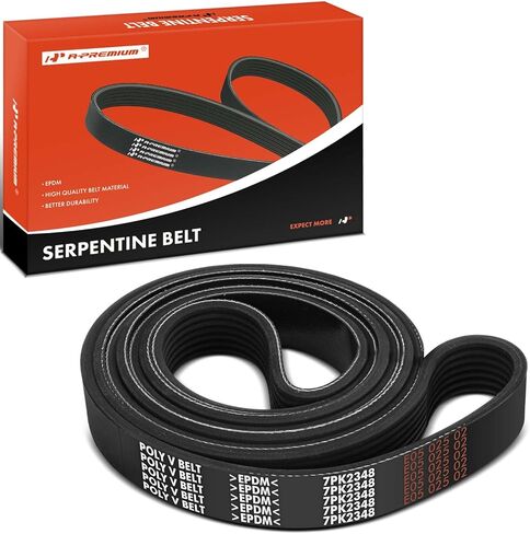 A-Premium 92.42 Inch Air Conditioning Engine Serpentine Drive Belt Compatible with Dodge Ram 2500 3500 2003, V10 8.0L in Saudi Arabia
