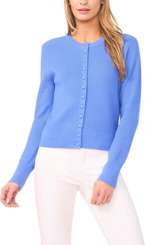 CeCe Women's Long Sleeve Crew Neck Cardigan in Saudi Arabia