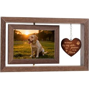 هدايا تذكارية للكلاب لفقدان تعاطف الكلاب، إطار صورة للحيوانات الأليفة للقطط لصور مقاس 6 × 4، يدور بزاوية 360 درجة in Kuwait