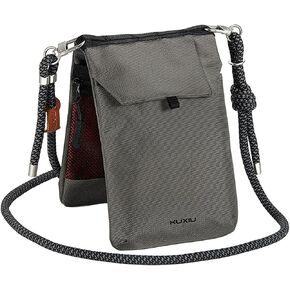 KU XIU Small Crossbody Bag for Women Travel, RFID-Blocking Antitheft Card Slot, Nylon Waterproof Phone Purse with14-24 Strap in Saudi Arabia