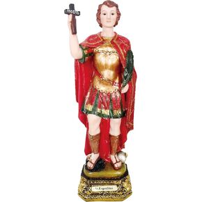 Love's Gift Saint Expeditus Statue Holy Figurine St Espeditus Sculpture Religious Decoration Statue Deco (8 Inch) in Kuwait