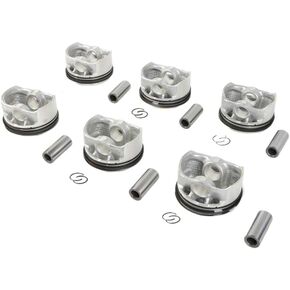 مجموعة حلقات المكابس Φ82mm 11257612982 11257561848 N52B25 11:1 نسبة الضغط المتوافقة مع E83 E90 E91 E60 E61 F10 F11 E89 323i 325i 523i 525i X1 X3 X4 in Kuwait