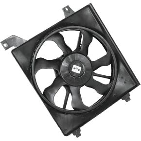 2pcs Radiator and Consender Cooling Fan Blade A/C Yangxyphoid for Hyundai for Accent 1.6L 2007-2011 620489 HY3115122 in Kuwait