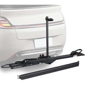 CyberRack E1 Electric Bike Rack, 100 lbs Capacity Foldable E Bike Racks for Tow Hitch Heavy Electric Bike Carrier for 1 E-Bike, Up to 5-inch Fat Tire 2'' Receiver w/Lock in Kuwait