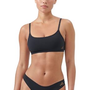 Adidas Womens Active Micro Body Fit Scoop Bralette in Kuwait