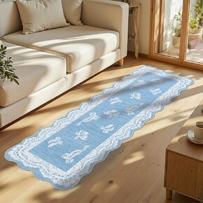 ortigia 5x7 سجادة منطقة صدفي لغرفة المعيشة، وردي قابل للغسل كومة منخفضة سجادة غير قابلة للانزلاق مع القوس سجادة كبيرة للفتيات الحضانة غرفة نوم غرفة الطعام غرفة الطعام ديكور المنزل الداخلي in Kuwait