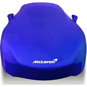 Car Cover for McLaren 650S Coupé 650 S Coupe 2014 2015 2016 2017, Stretch Cotton Custom Protection Full car Cover, Soft Breathable Indoor Auto Cover,Blue-Standard in Kuwait