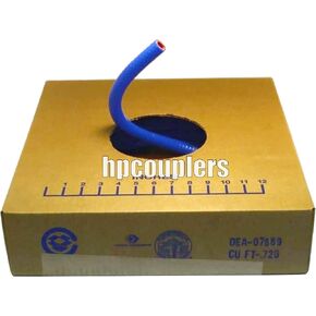 Flexfab 5526 Series 3/4" x 25' Boxed Blue Silicone Heater Hose - 19mm .75" Radiator Coolant Hose Part 5526-075 in Kuwait