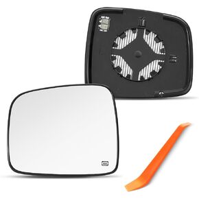 Compatible with Jeep Liberty Driver Side Mirror, 2002 2003 2004 2005 2006 2007, Replacement for Jeep KJ Left Side Mirrors Glass, Heated in Kuwait